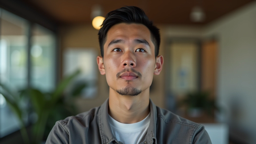 Person thinking differently shown as unique path diverging from standard straight line through landscape illustration